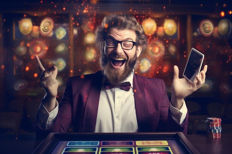 undian online app interface showing slot games and account dashboard